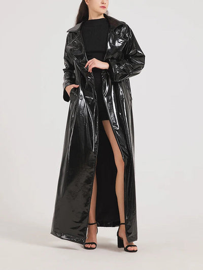 Women's Shiny Reflective Coat