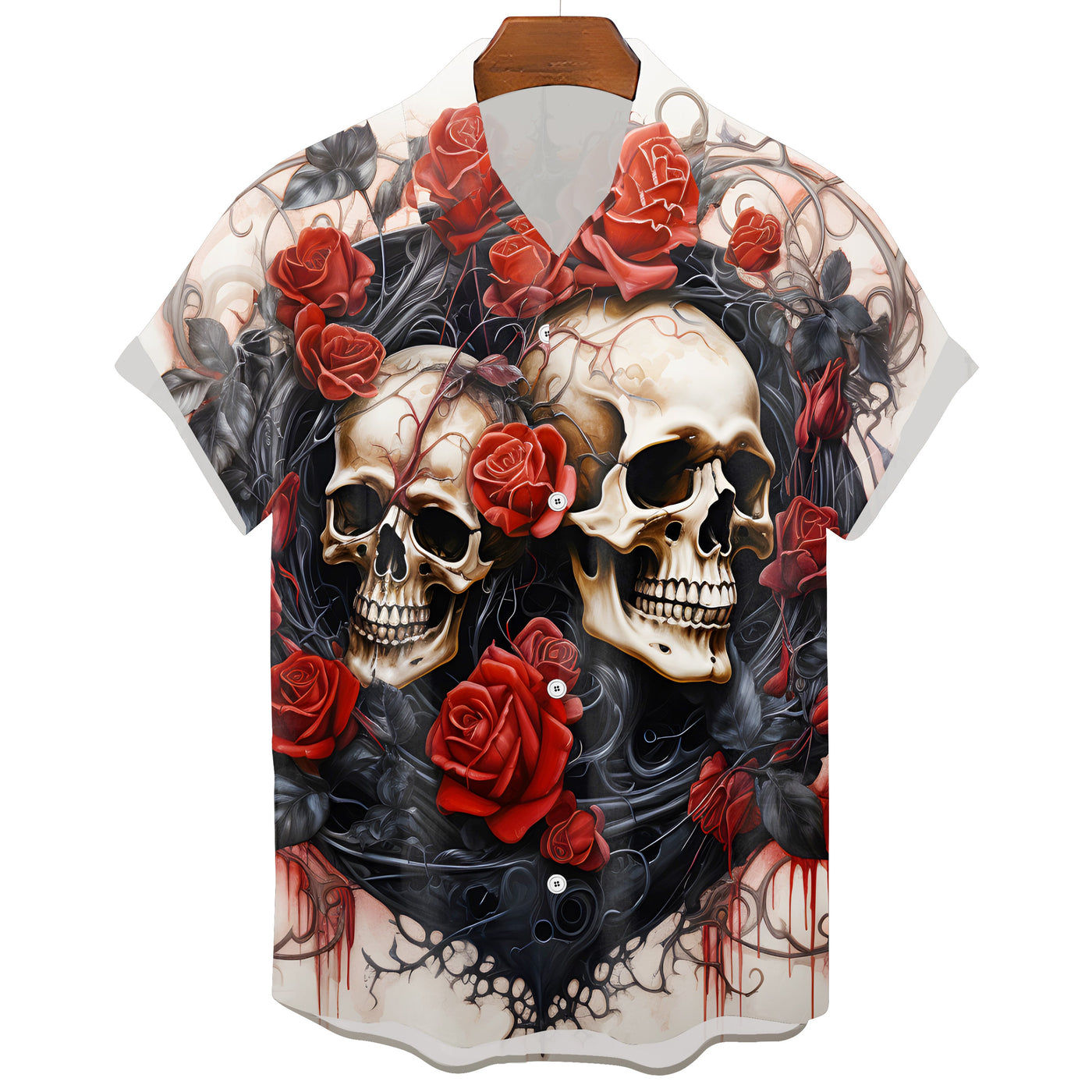 Hawaiian Skull T-Shirt