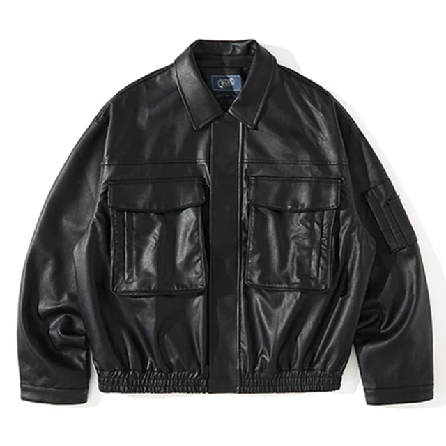 Men's Moto Leather Jacket