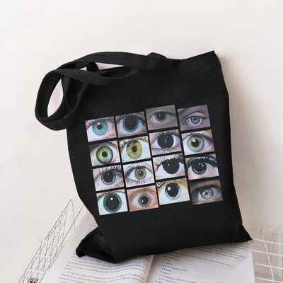 Gothic Eye Print Bag