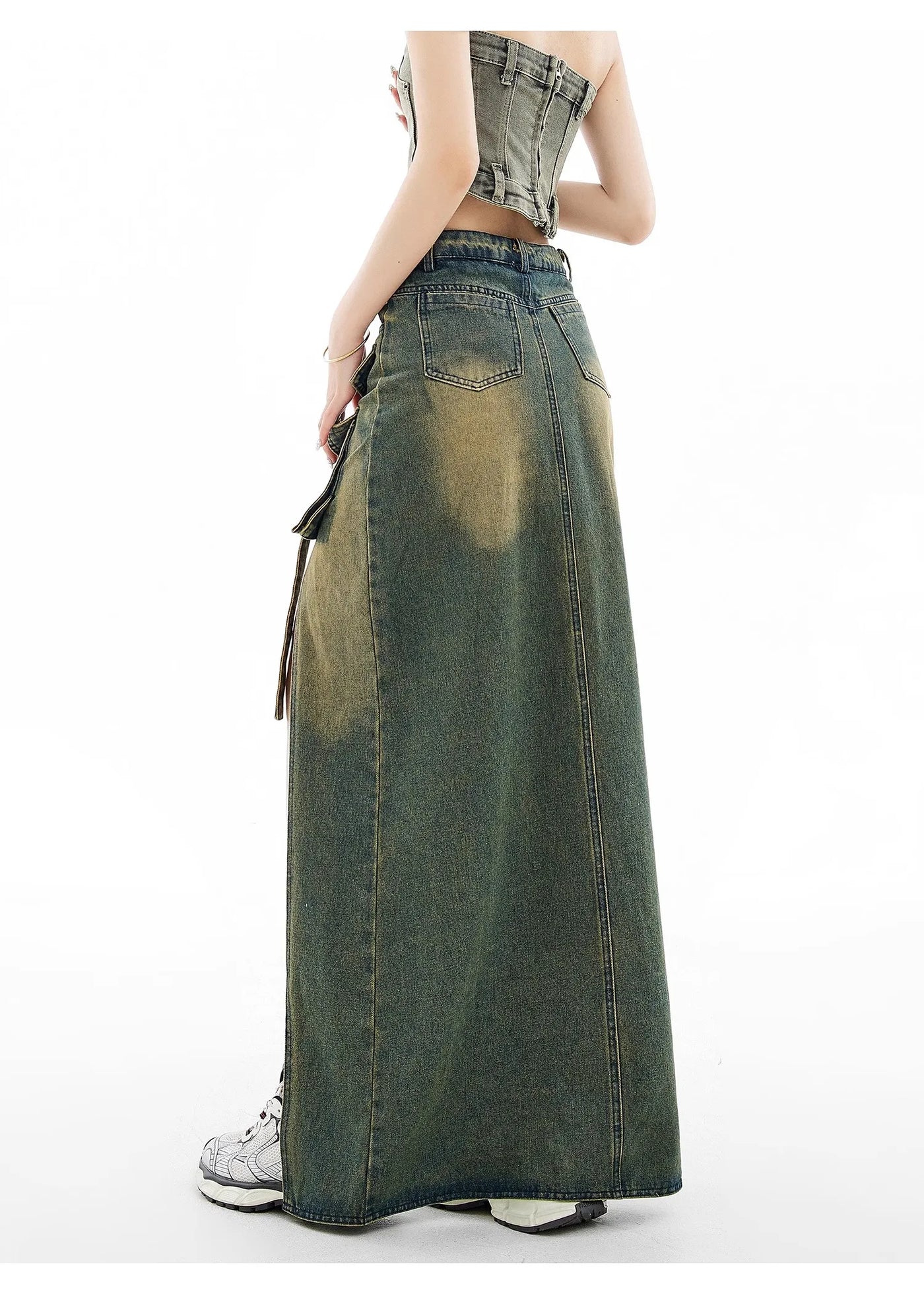 Women's Denim Vintage Skirt