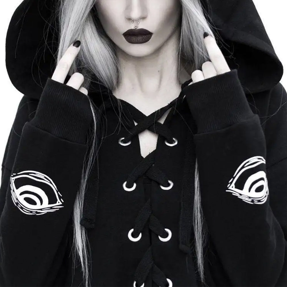 Hooded Gothic Sweatshirt