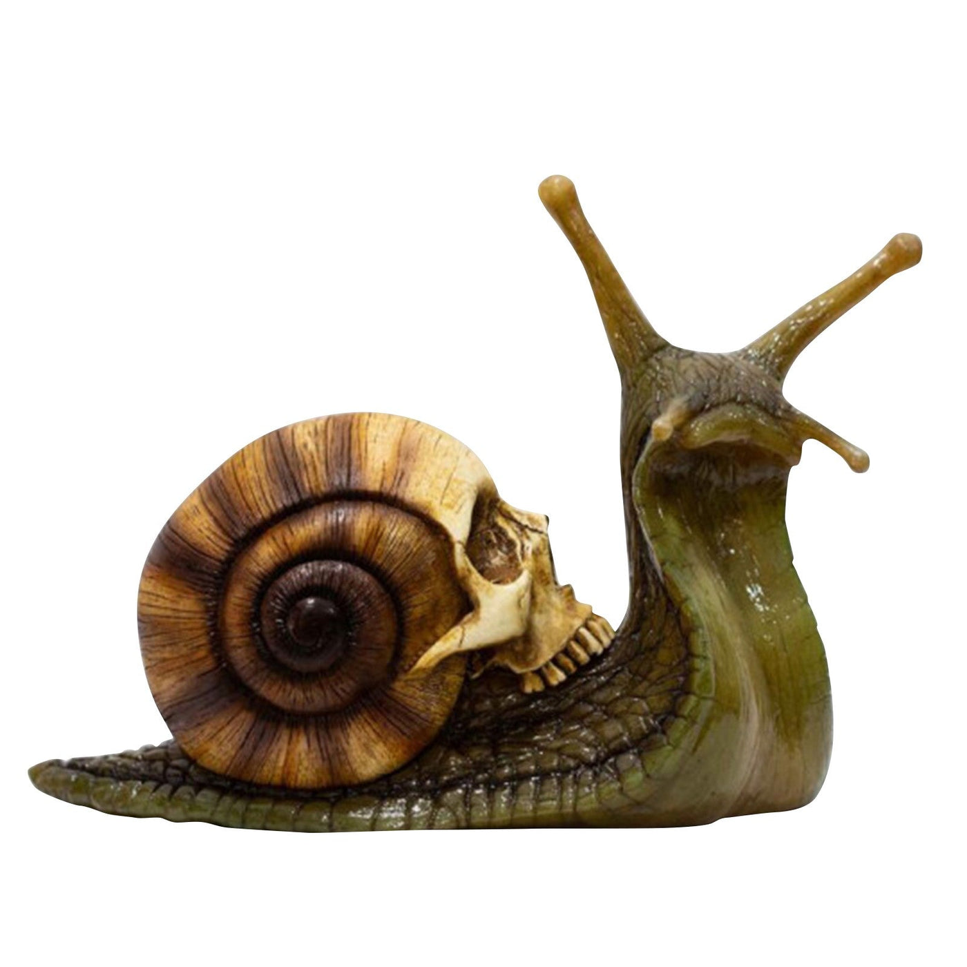 Snail & Skull Ornament