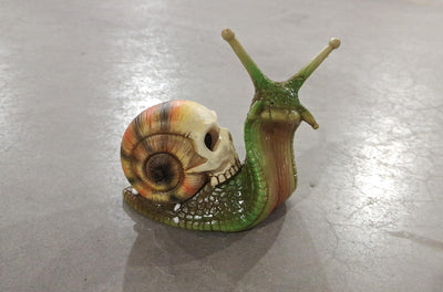 Snail & Skull Ornament