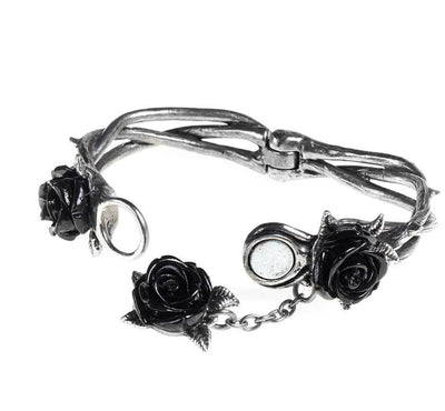 Wild Black Rose Bracelet