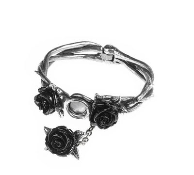 Wild Black Rose Bracelet