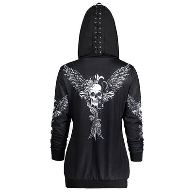 Skull Wing Hoodie