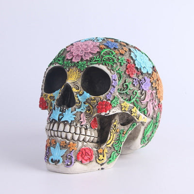 Colorful Skull Decoration