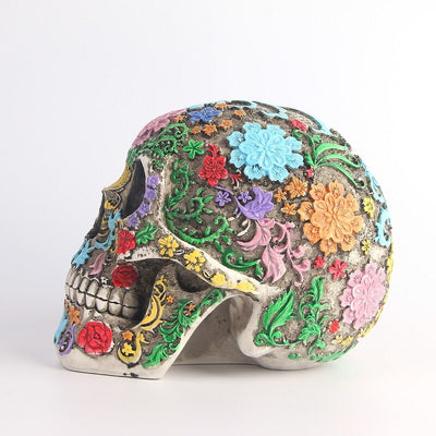 Colorful Skull Decoration