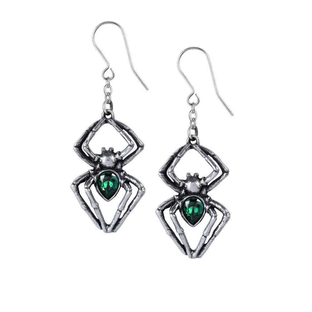 Emerald Venom Earrings