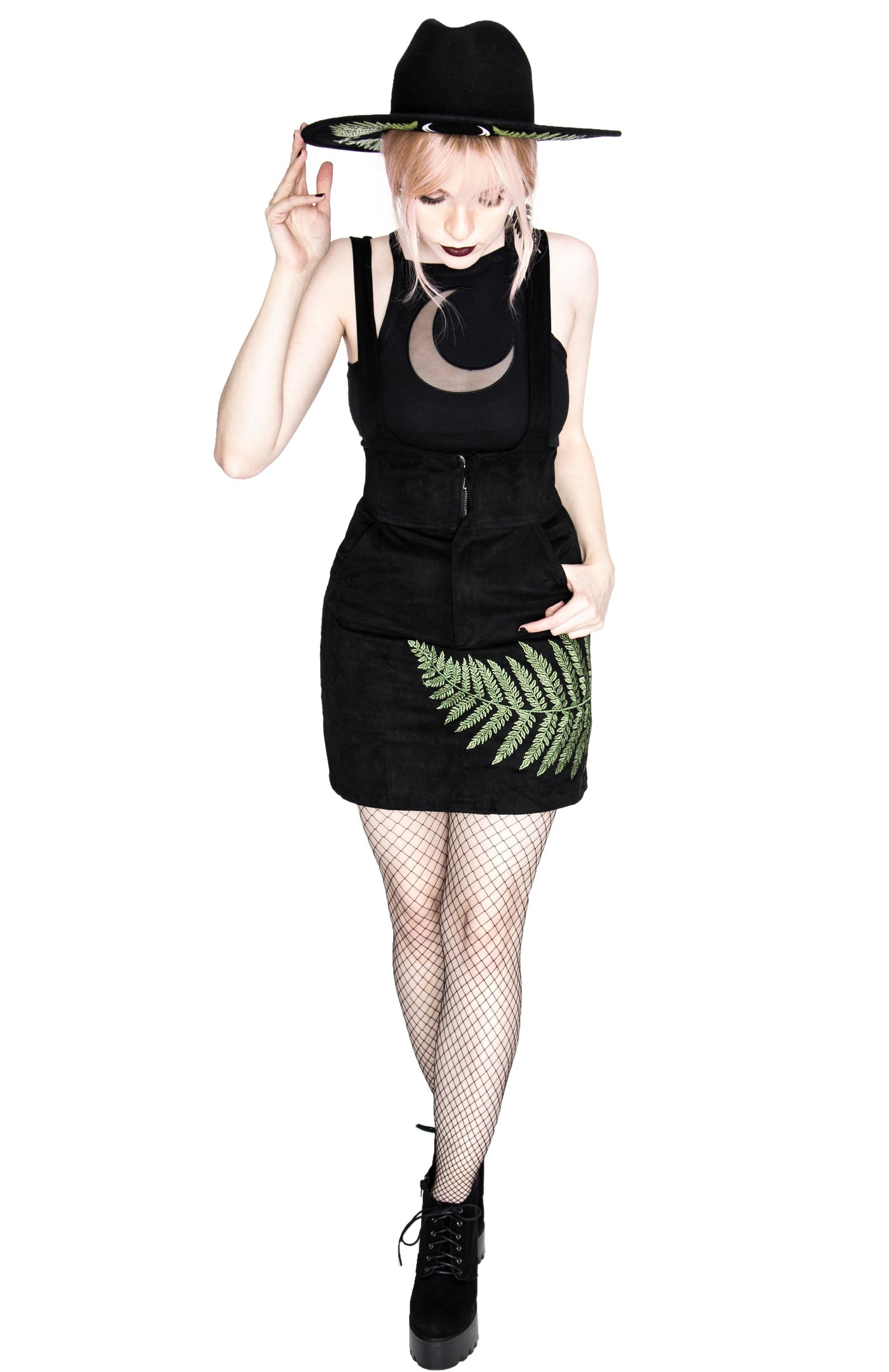 Fern Pinafore Dress