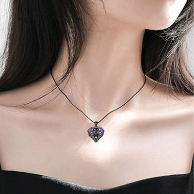 Skull Heart Pendant