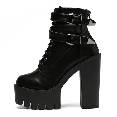 Gothic Ankle Shoes