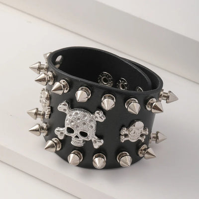 Men's Skull Bracelet