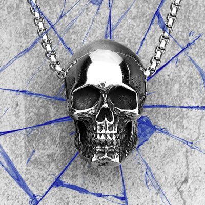 Stainless Steel Skull Necklace