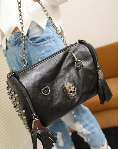 Skull Boho Bag