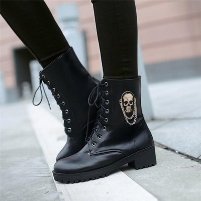 Gothic Ankle Shoes