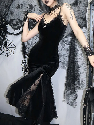 Velvet Gothic Dress