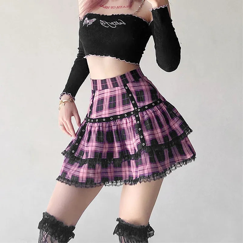 Women's Plaid Skirt
