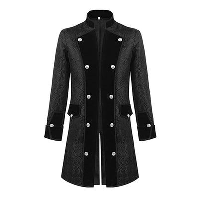 Men's Gothic Tailcoat Black