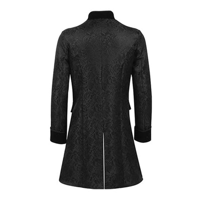 Men's Gothic Tailcoat Black