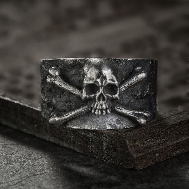 Men's Crossbones Ring – Gothic Mist