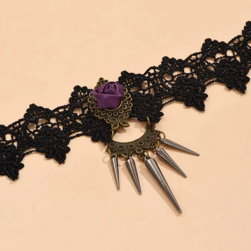 Gothic Lace Choker