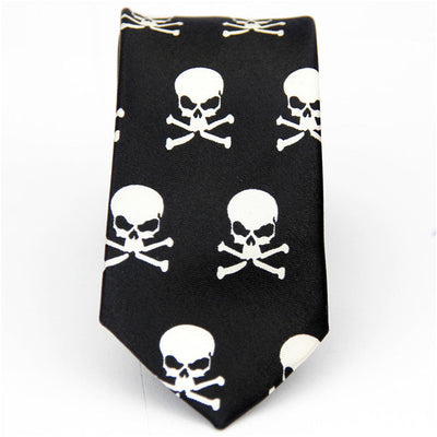 Men's Skull Tie