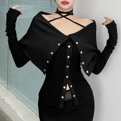 Women's Elegant Long Sleeve Top