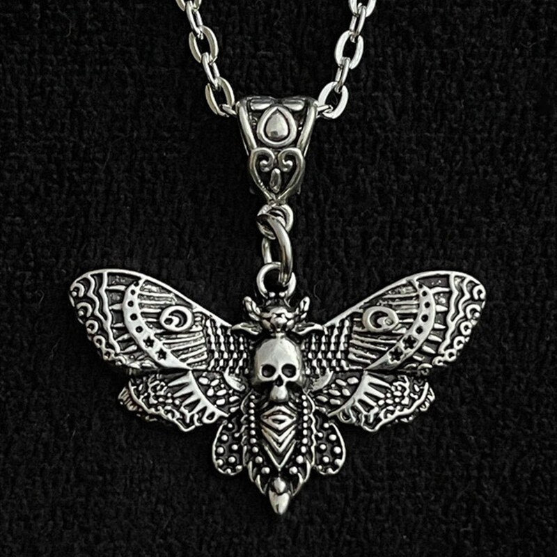 Death Moth Necklace