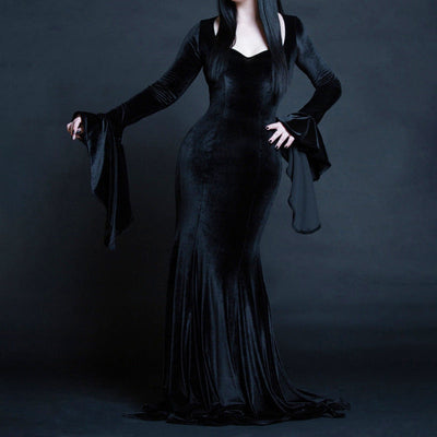 Gothic Velvet Dress