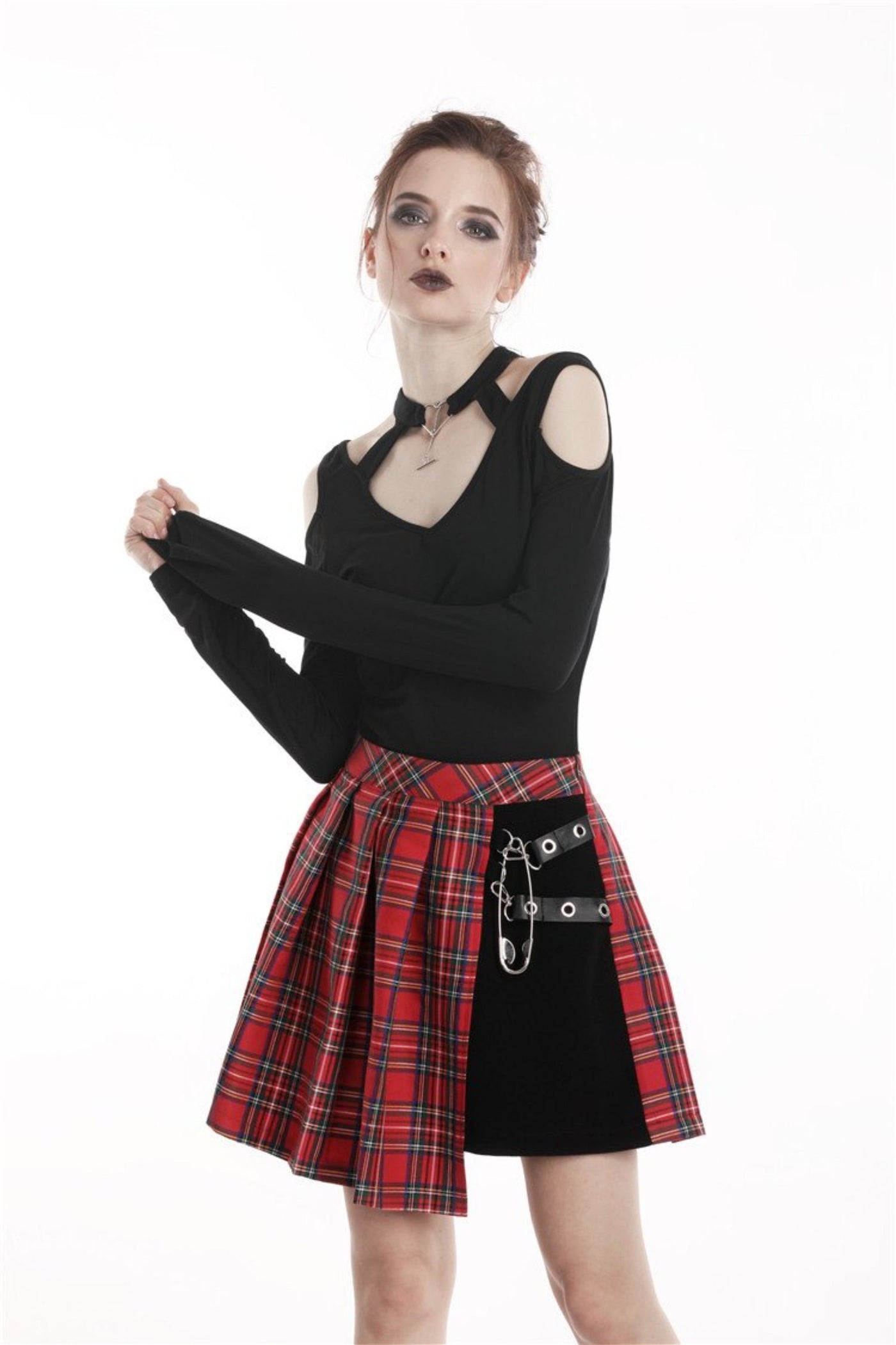 The Punk Plaid Skirt