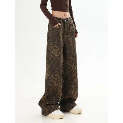 Woman's Vintage Leopard Pants