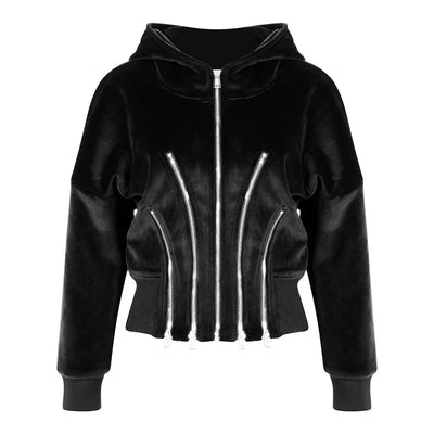 Women's Hooded Sweatshirt Black