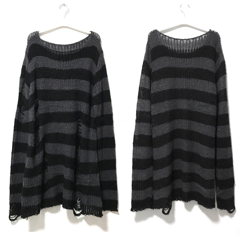 Knitted Goth Sweater