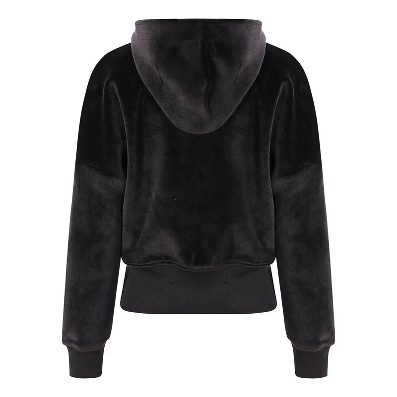 Women's Hooded Sweatshirt Black
