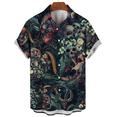 Hawaiian Skull T-Shirt
