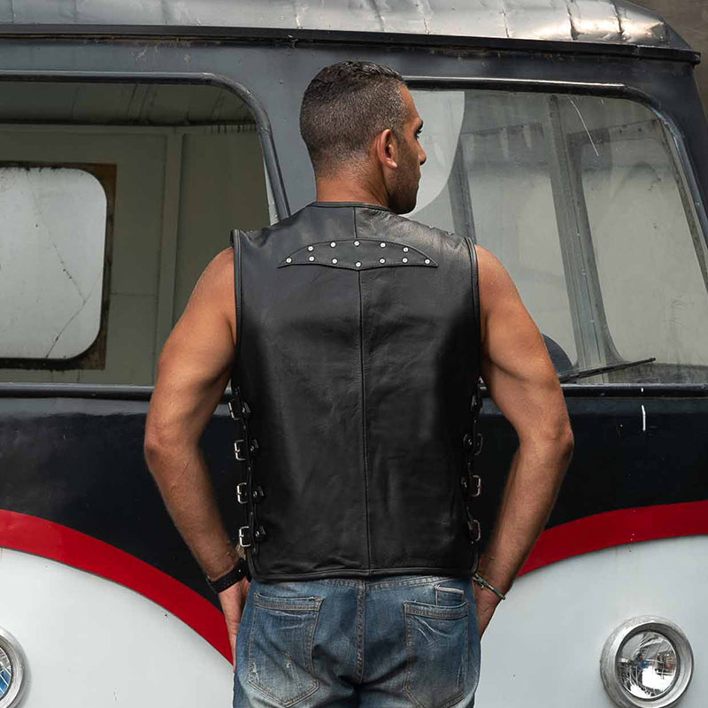 Men's Genuine Leather Vest