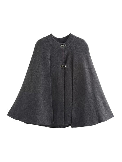 Women's Vintage Cloak Gray