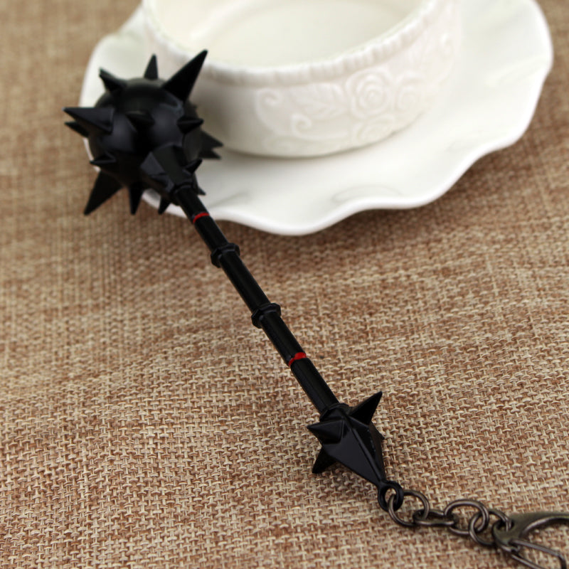 Spiked Gothic Keychain