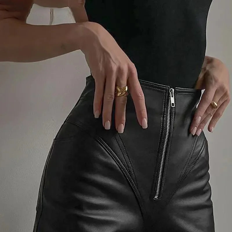 Women's Leather Pants