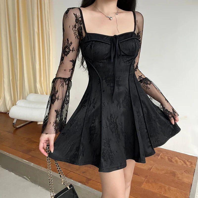 Gothic Flare Dress