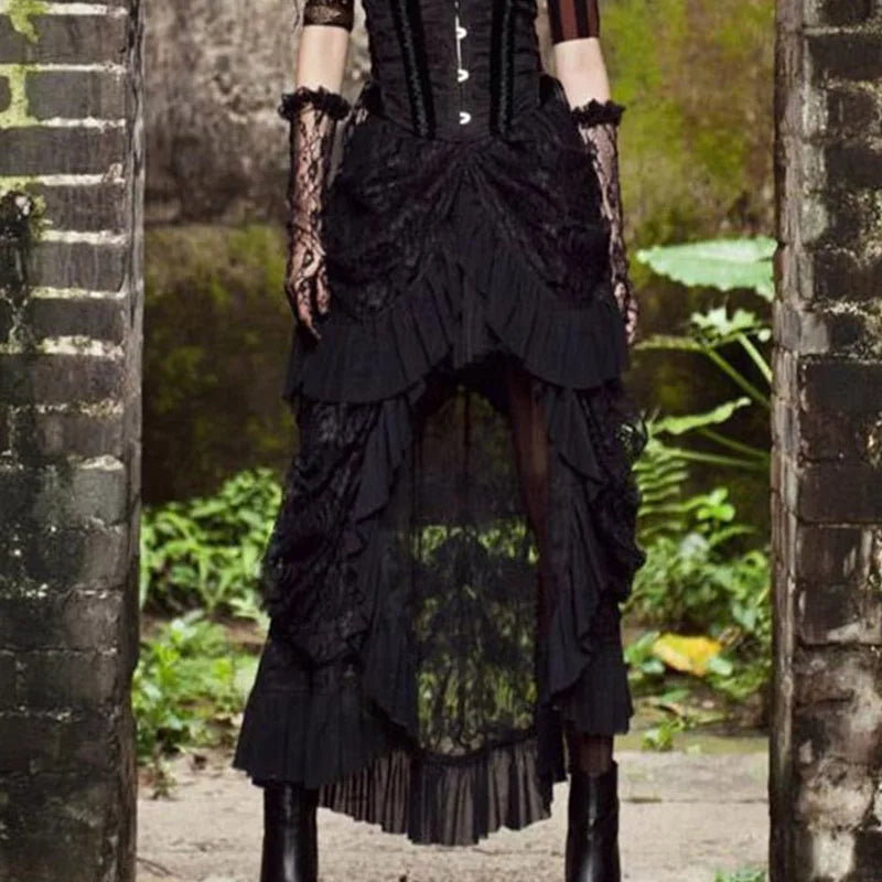 Evil Mist Gothic Vintage Skirt – Gothic Mist