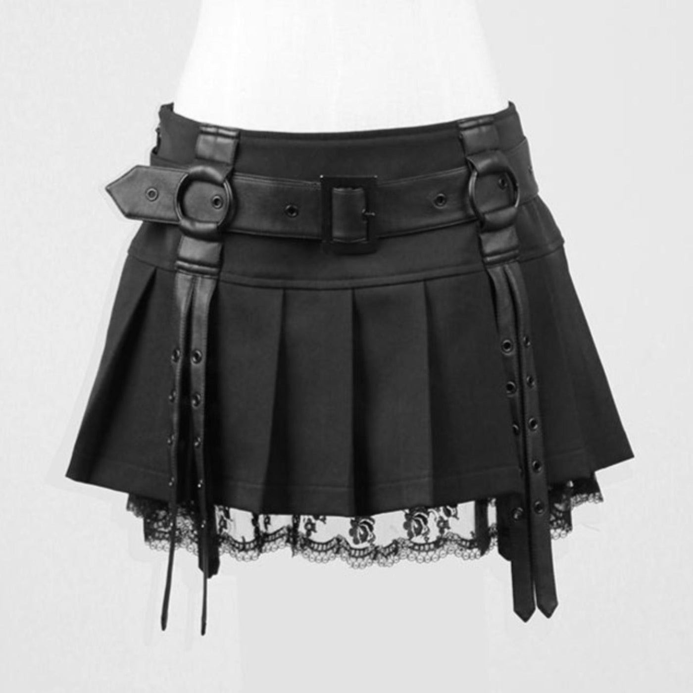 Gothic Pleated Skirt