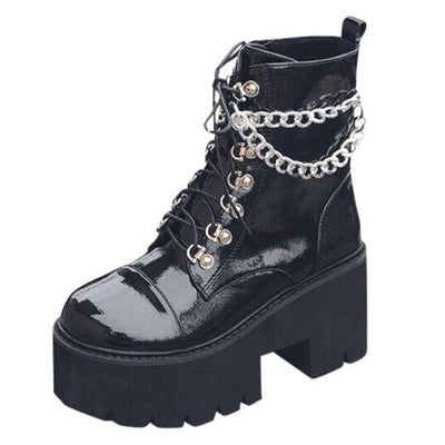 The Ankle Chain Boots