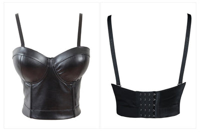 Leather Babe Bustier