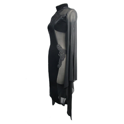 The Black Vamp Dress