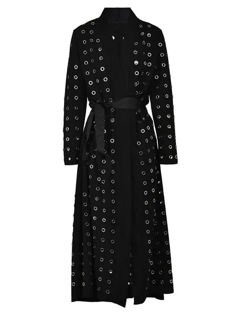 Women's Long Coat Black