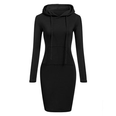 Gothic Hoodie Dress