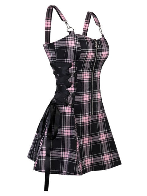 Gothic Zipper Dress